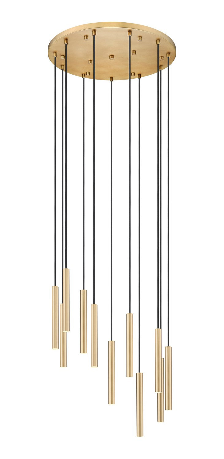 Z-Lite Canada - 919MP12-11R-MGLD-LED - LED Chandelier - Forest - Modern Gold