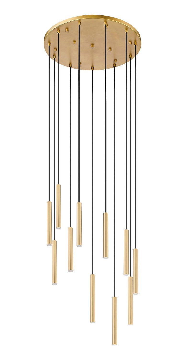 Z-Lite Canada - 919MP12-11R-MGLD-LED - LED Chandelier - Forest - Modern Gold