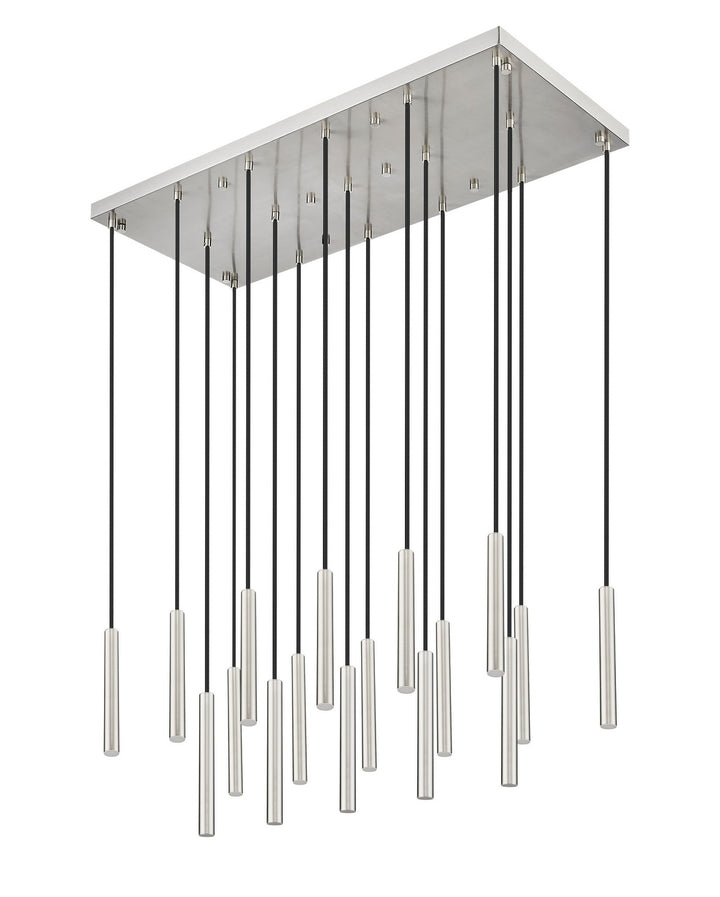 Z-Lite Canada - 919MP12-17L-BN-LED - LED Linear Chandelier - Forest - Brushed Nickel