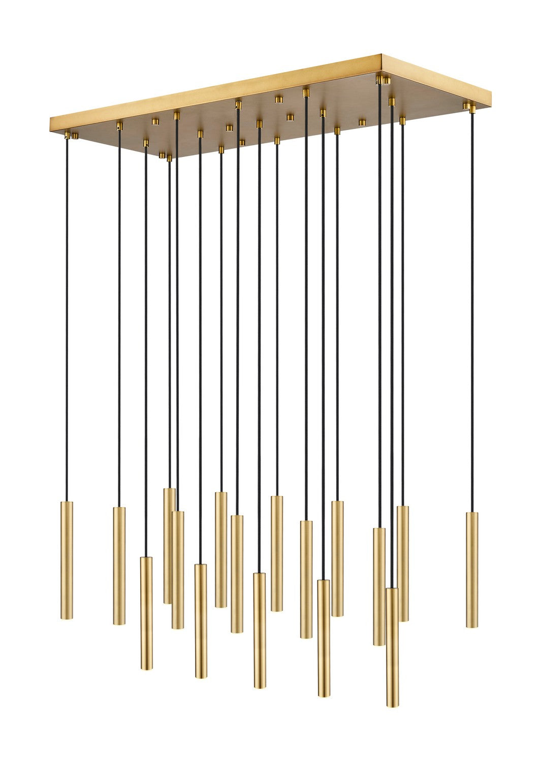 Z-Lite Canada - 919MP12-17L-MGLD-LED - LED Linear Chandelier - Forest - Modern Gold