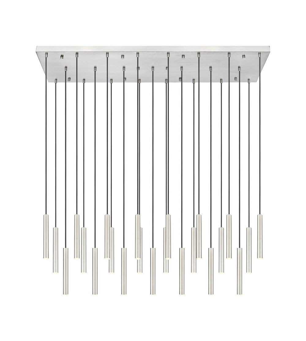 Z-Lite Canada - 919MP12-23L-BN-LED - LED Linear Chandelier - Forest - Brushed Nickel