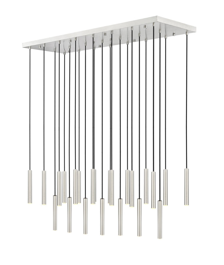 Z-Lite Canada - 919MP12-23L-BN-LED - LED Linear Chandelier - Forest - Brushed Nickel