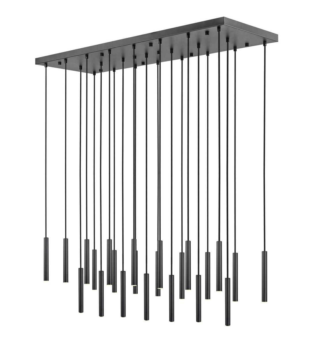 Z-Lite Canada - 919MP12-23L-MB-LED - LED Linear Chandelier - Forest - Matte Black
