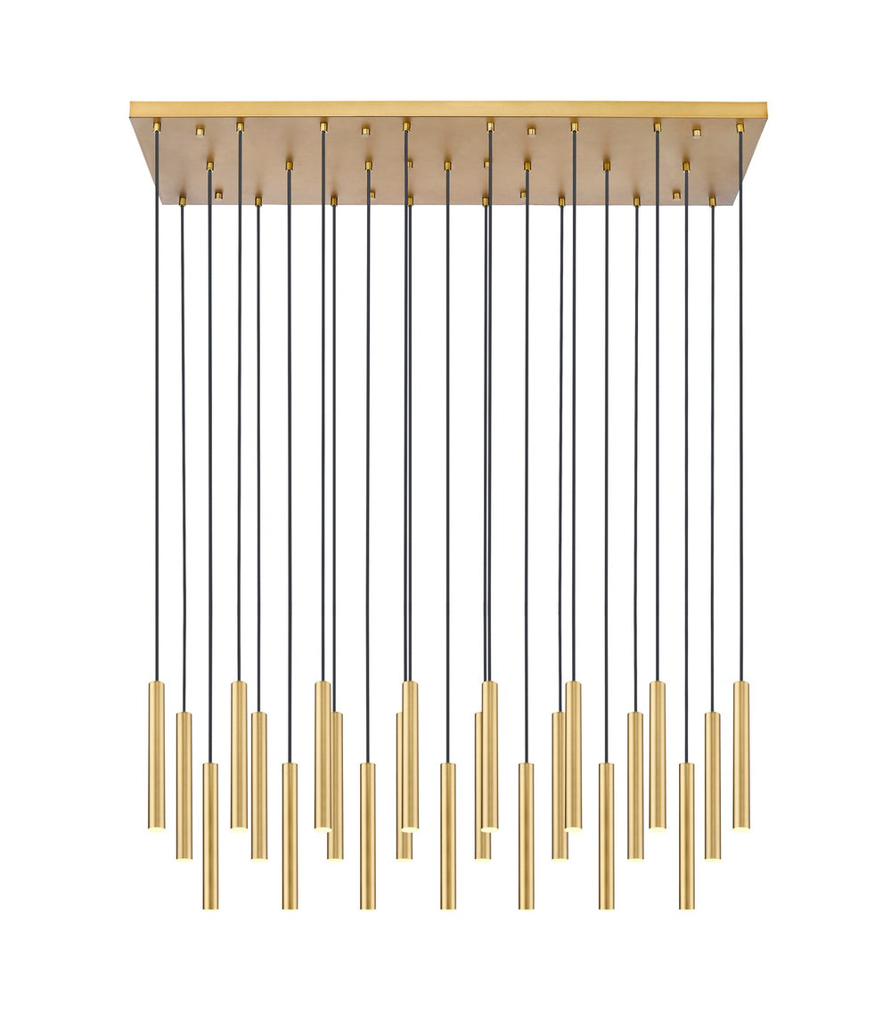 Z-Lite Canada - 919MP12-23L-MGLD-LED - LED Linear Chandelier - Forest - Modern Gold