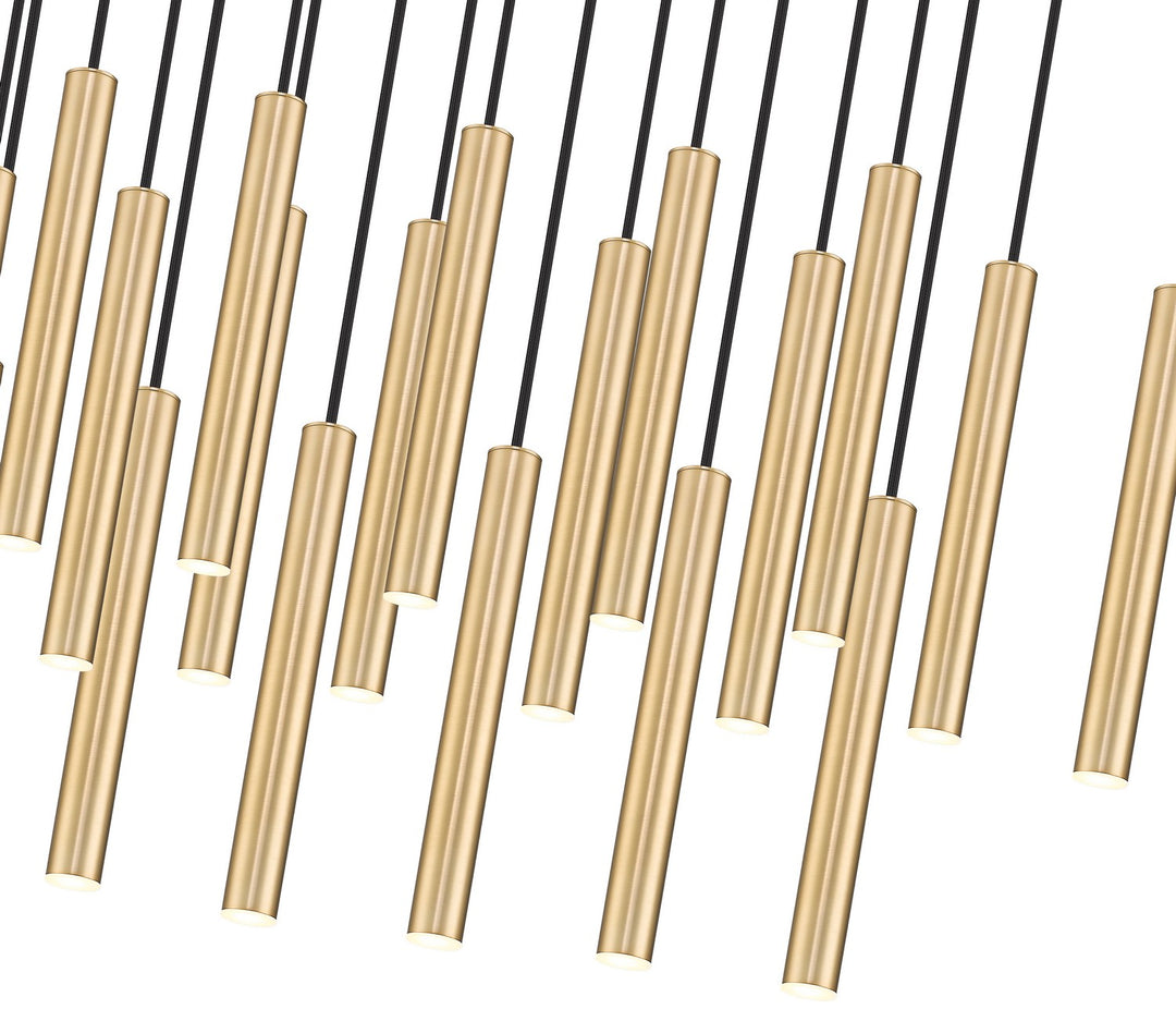Z-Lite Canada - 919MP12-23L-MGLD-LED - LED Linear Chandelier - Forest - Modern Gold