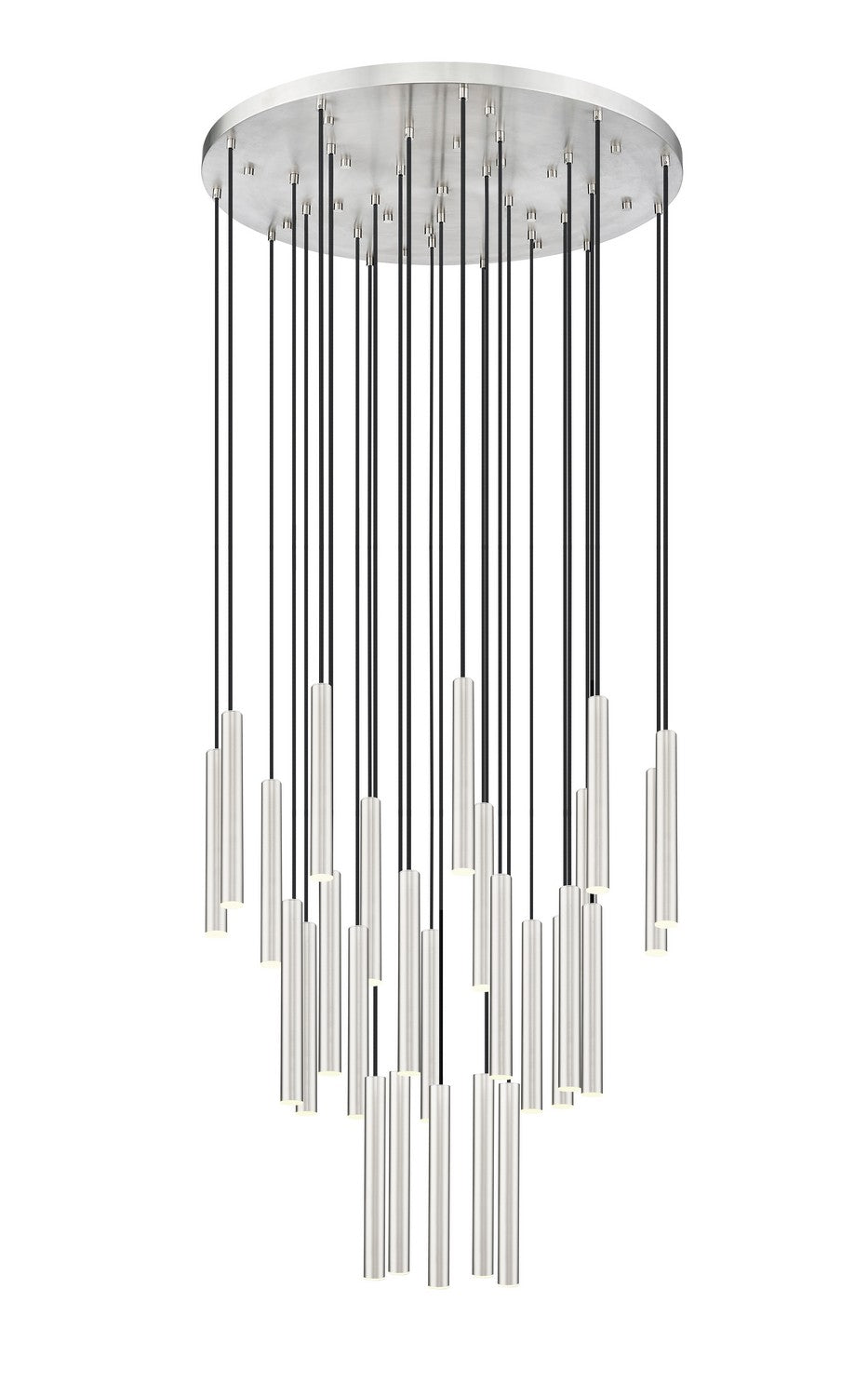 Z-Lite Canada - 919MP12-27R-BN-LED - LED Chandelier - Forest - Brushed Nickel