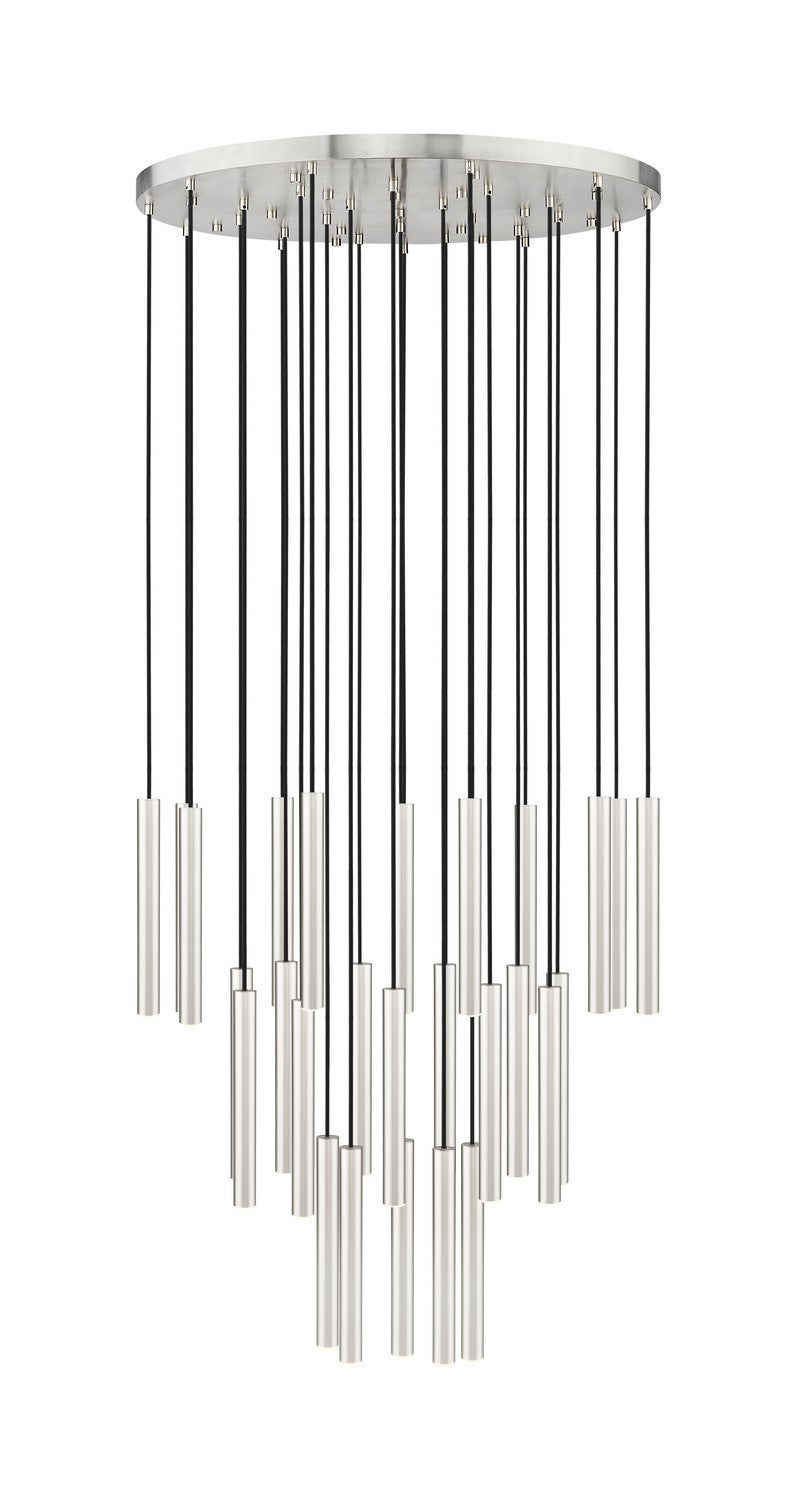 Z-Lite Canada - 919MP12-27R-BN-LED - LED Chandelier - Forest - Brushed Nickel