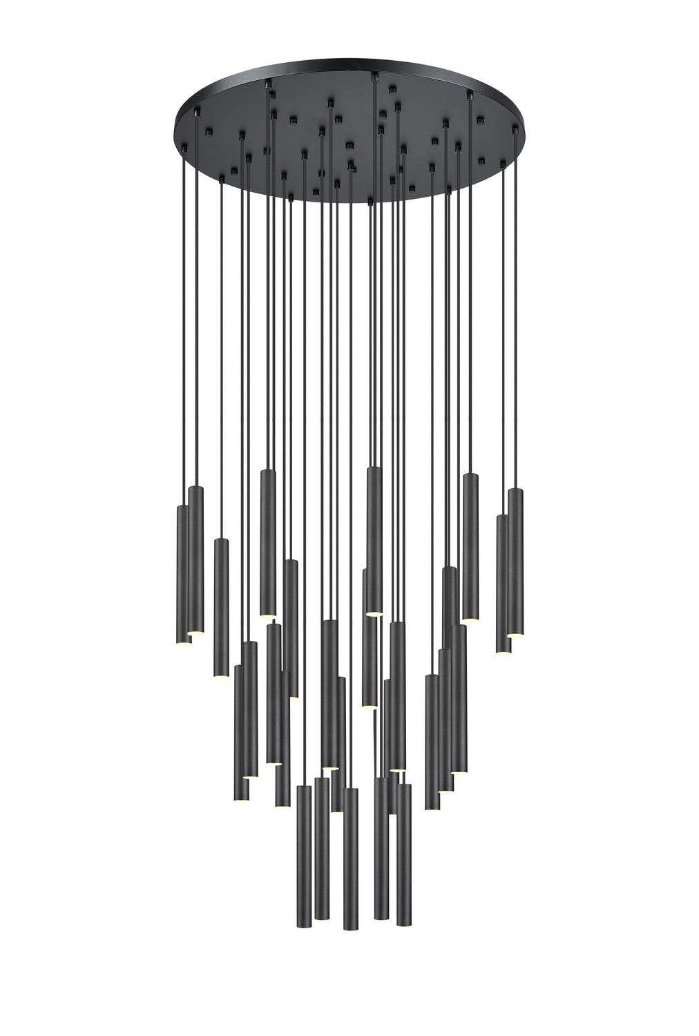 Z-Lite Canada - 919MP12-27R-MB-LED - LED Chandelier - Forest - Matte Black
