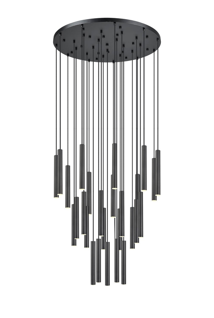Z-Lite Canada - 919MP12-27R-MB-LED - LED Chandelier - Forest - Matte Black