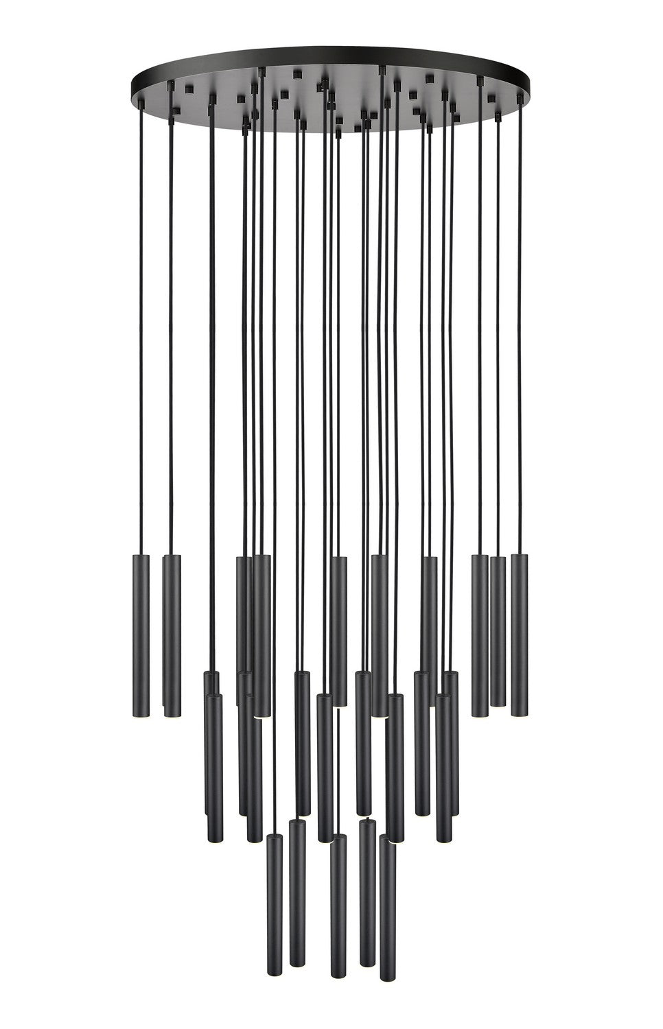 Z-Lite Canada - 919MP12-27R-MB-LED - LED Chandelier - Forest - Matte Black