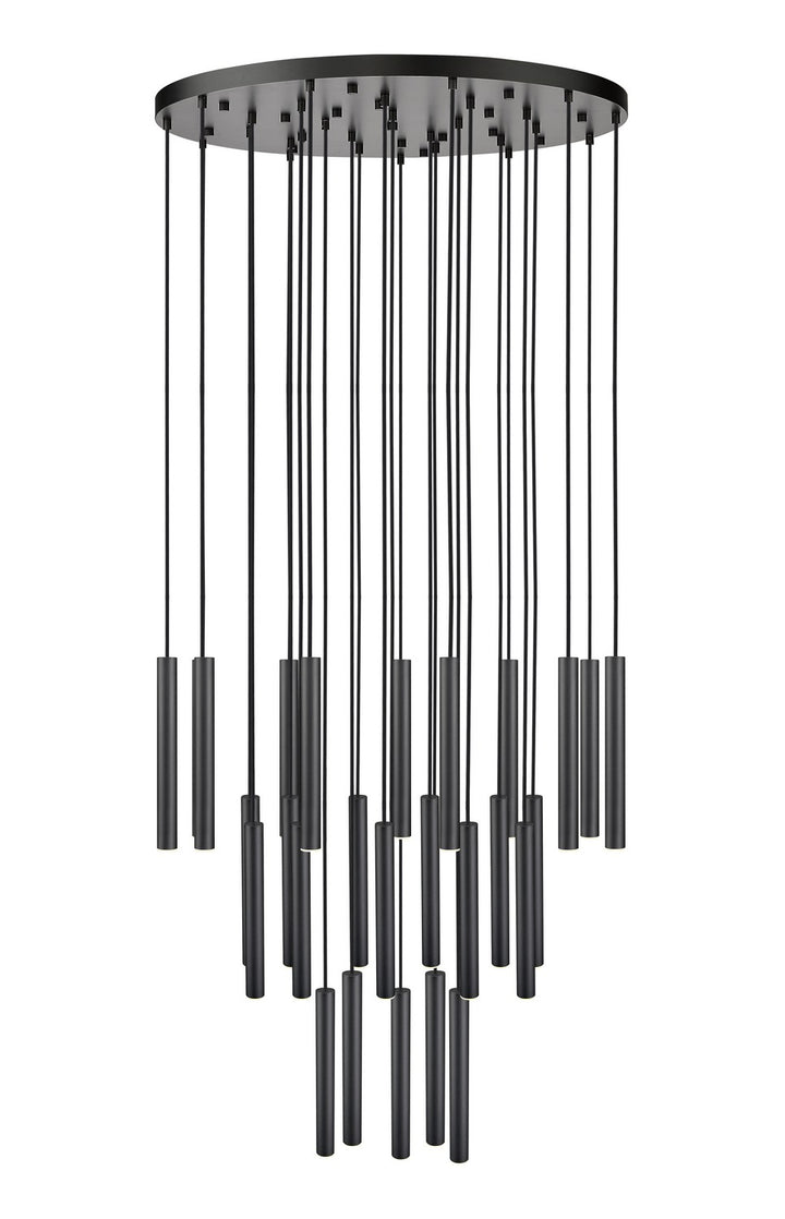 Z-Lite Canada - 919MP12-27R-MB-LED - LED Chandelier - Forest - Matte Black