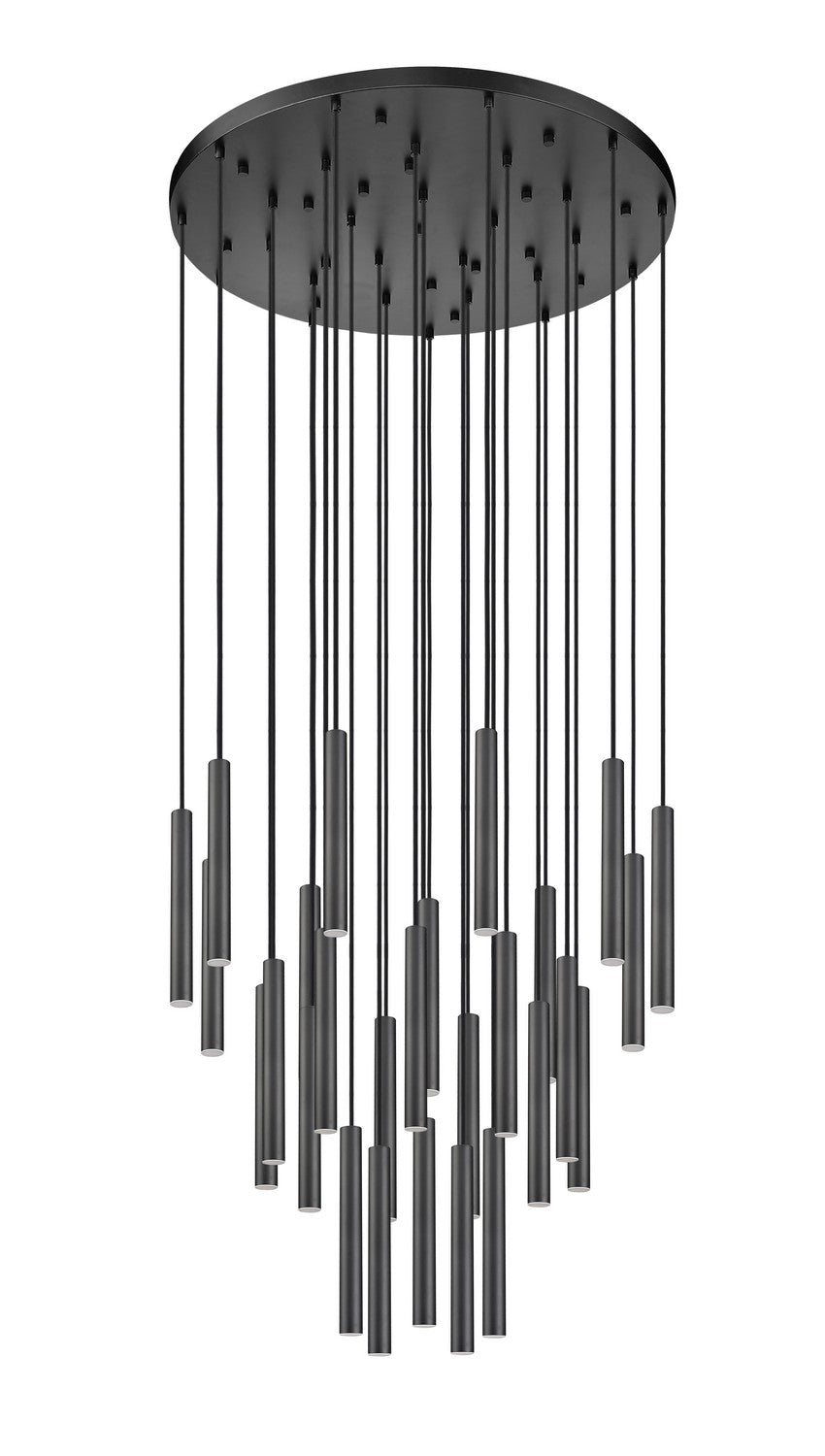 Z-Lite Canada - 919MP12-27R-MB-LED - LED Chandelier - Forest - Matte Black
