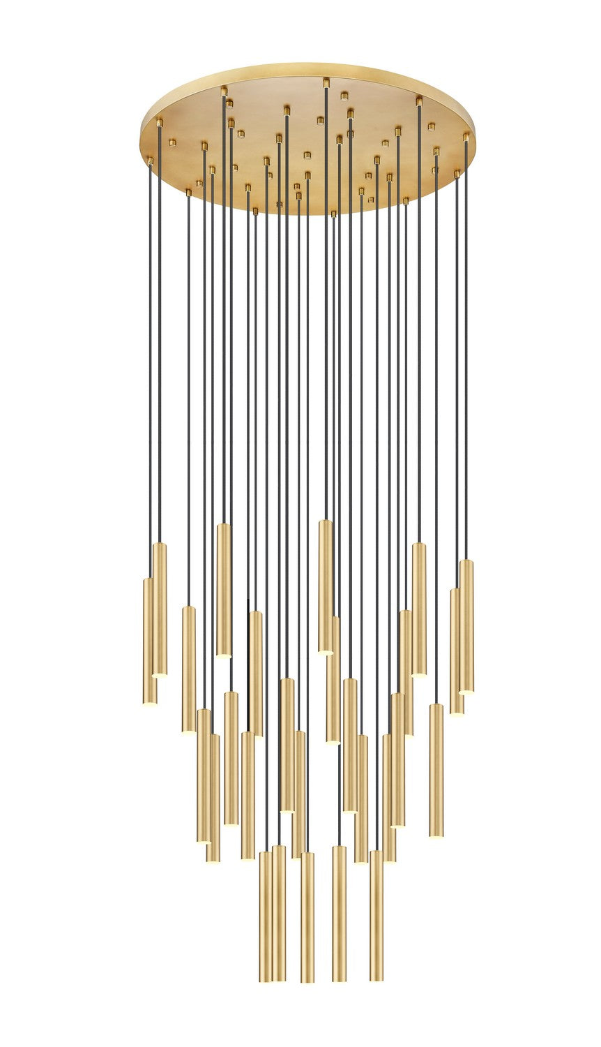 Z-Lite Canada - 919MP12-27R-MGLD-LED - LED Chandelier - Forest - Modern Gold
