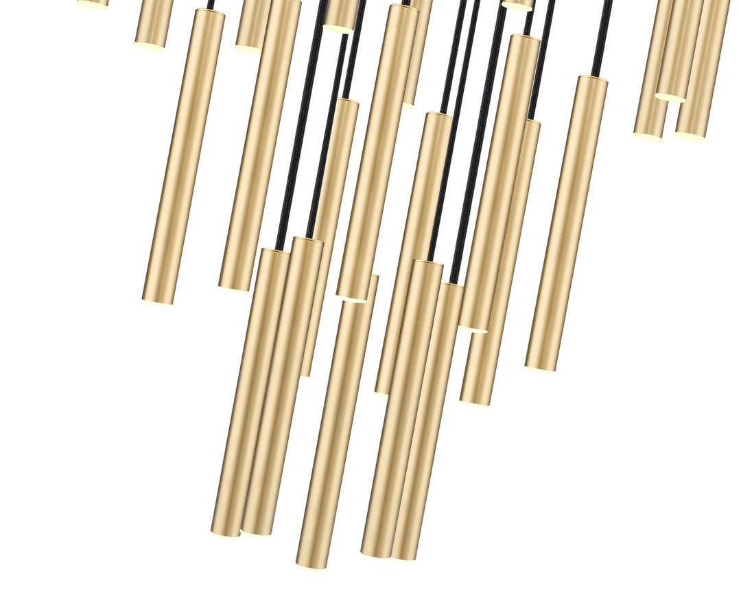 Z-Lite Canada - 919MP12-27R-MGLD-LED - LED Chandelier - Forest - Modern Gold