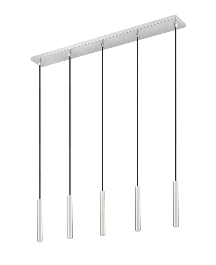 Z-Lite Canada - 919MP12-5L-BN-LED - LED Linear Chandelier - Forest - Brushed Nickel