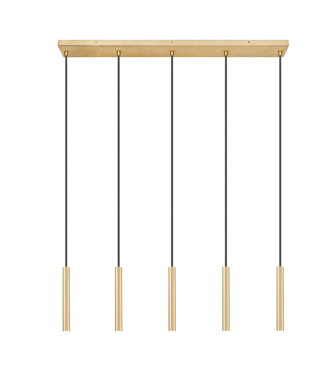 Z-Lite Canada - 919MP12-5L-MGLD-LED - LED Linear Chandelier - Forest - Modern Gold