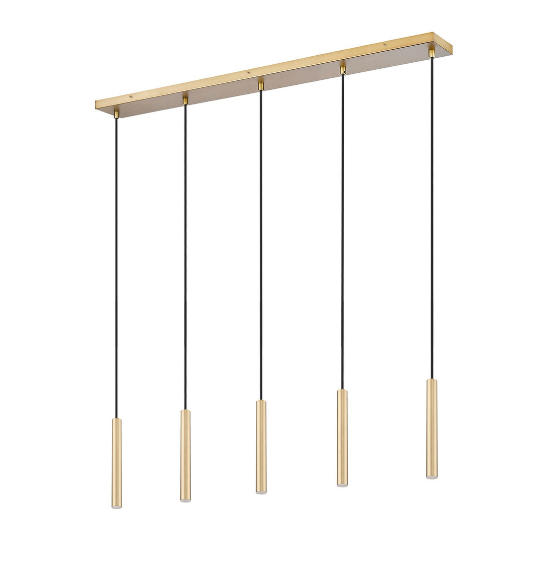 Z-Lite Canada - 919MP12-5L-MGLD-LED - LED Linear Chandelier - Forest - Modern Gold