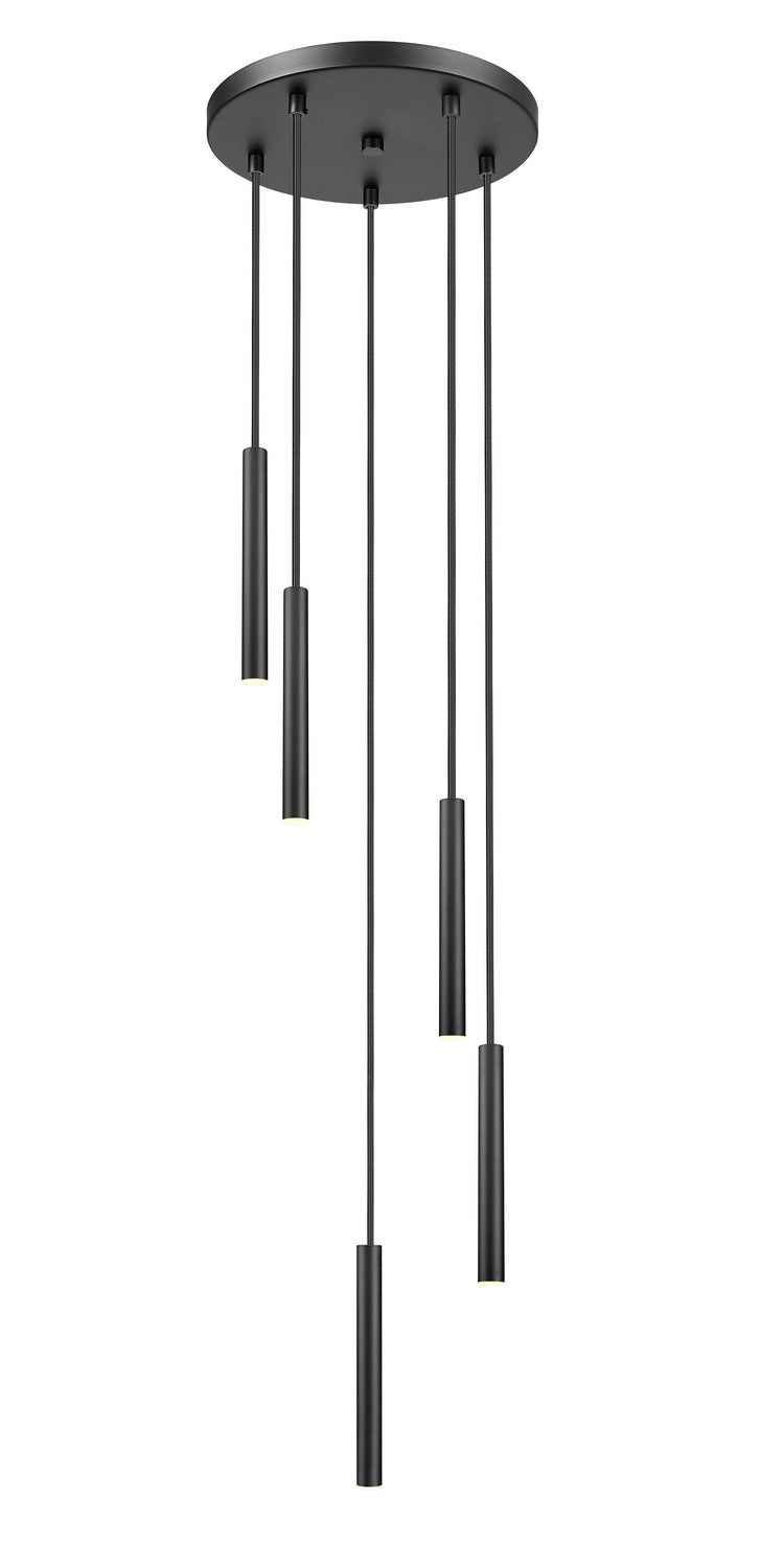 Z-Lite Canada - 919MP12-5R-MB-LED - LED Chandelier - Forest - Matte Black