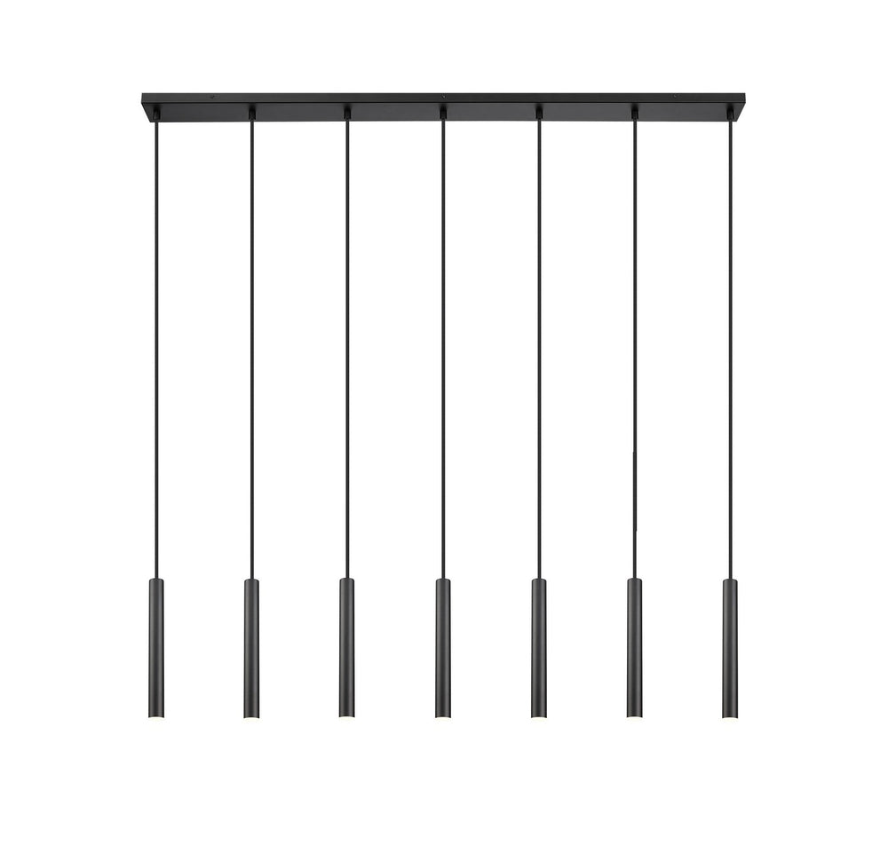 Z-Lite Canada - 919MP12-7L-MB-LED - LED Linear Chandelier - Forest - Matte Black