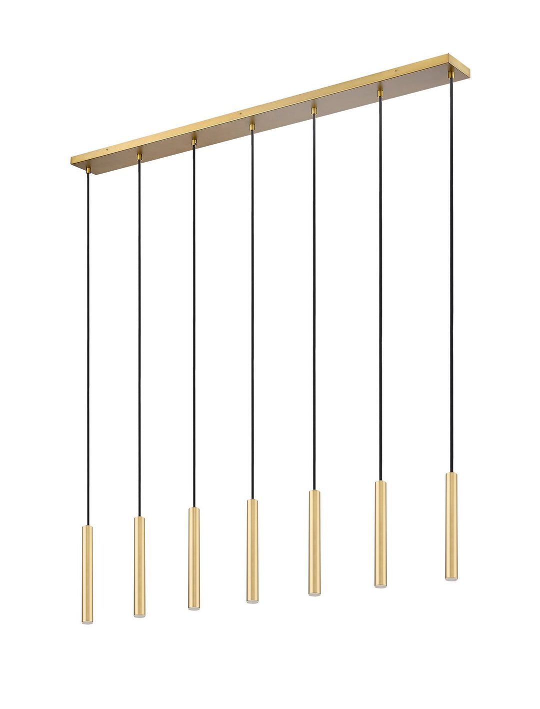 Z-Lite Canada - 919MP12-7L-MGLD-LED - LED Linear Chandelier - Forest - Modern Gold