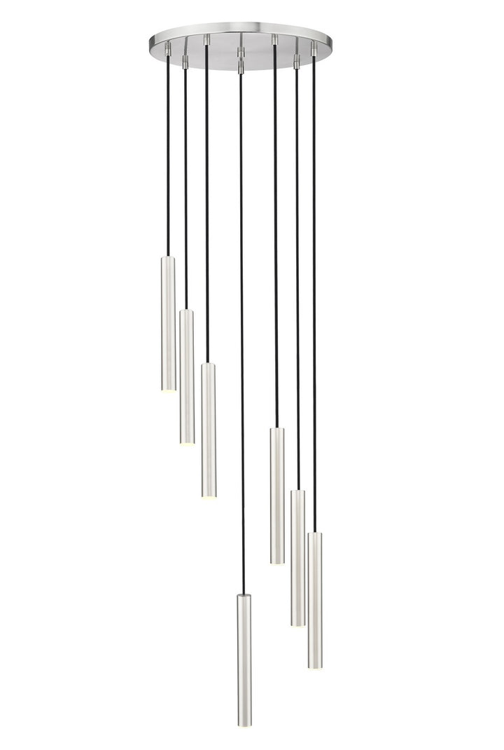 Z-Lite Canada - 919MP12-7R-BN-LED - LED Chandelier - Forest - Brushed Nickel
