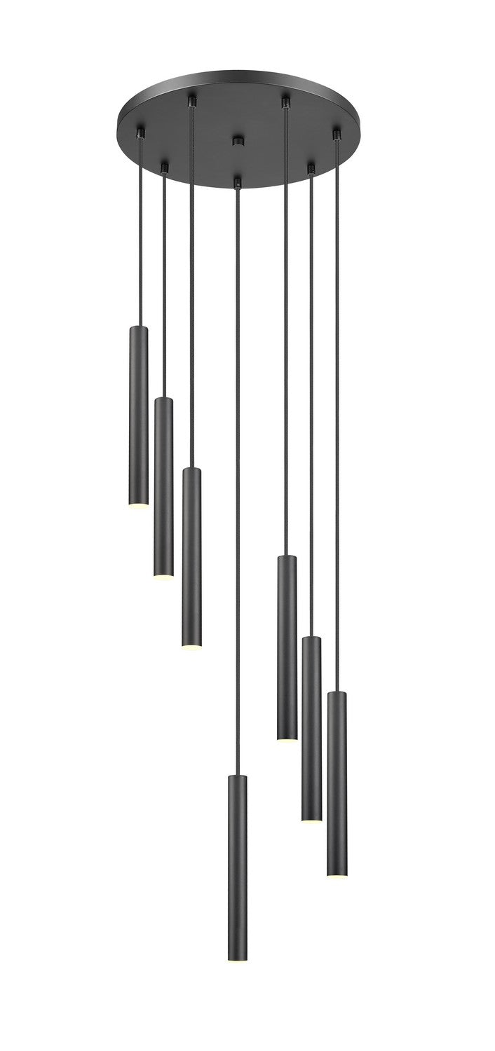 Z-Lite Canada - 919MP12-7R-MB-LED - LED Chandelier - Forest - Matte Black