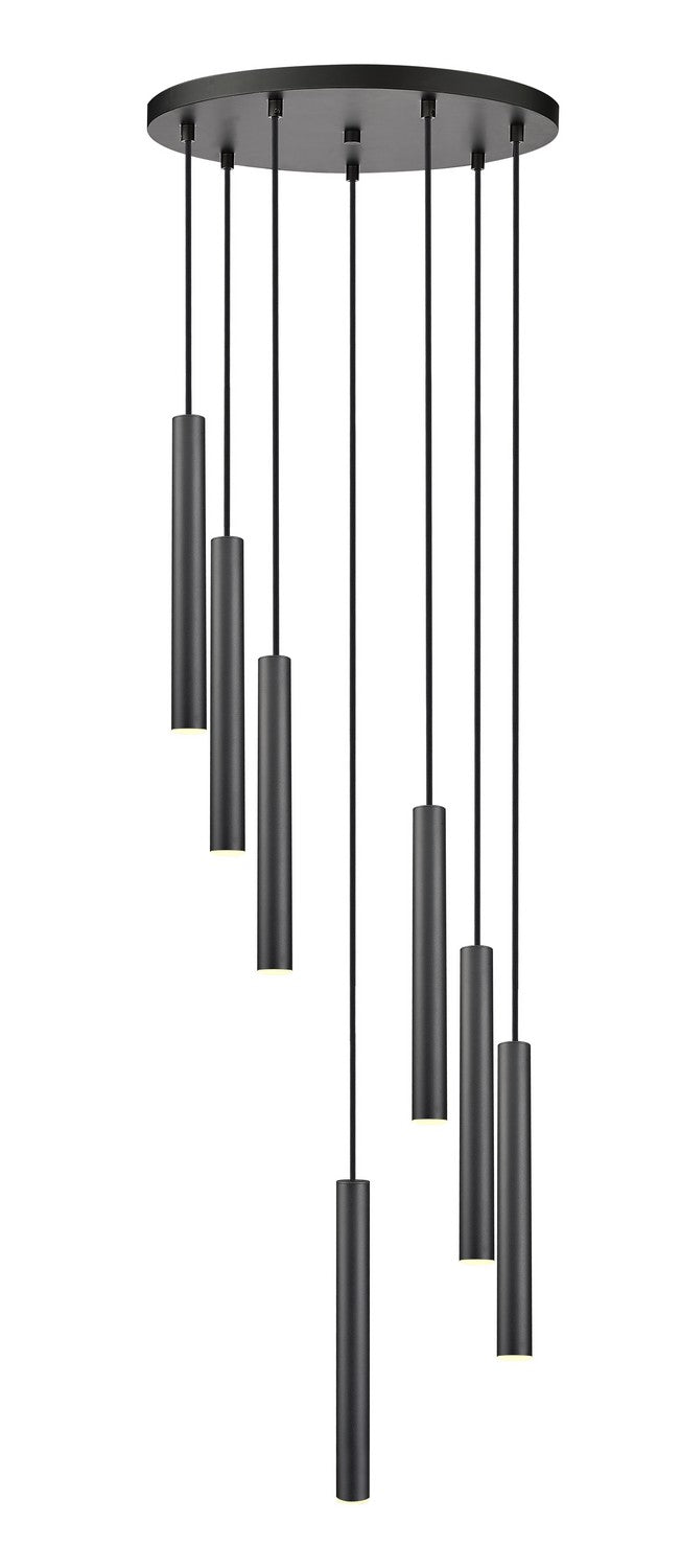 Z-Lite Canada - 919MP12-7R-MB-LED - LED Chandelier - Forest - Matte Black