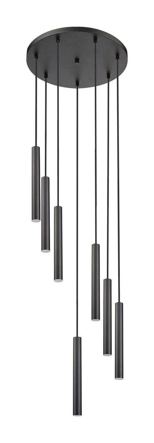 Z-Lite Canada - 919MP12-7R-MB-LED - LED Chandelier - Forest - Matte Black