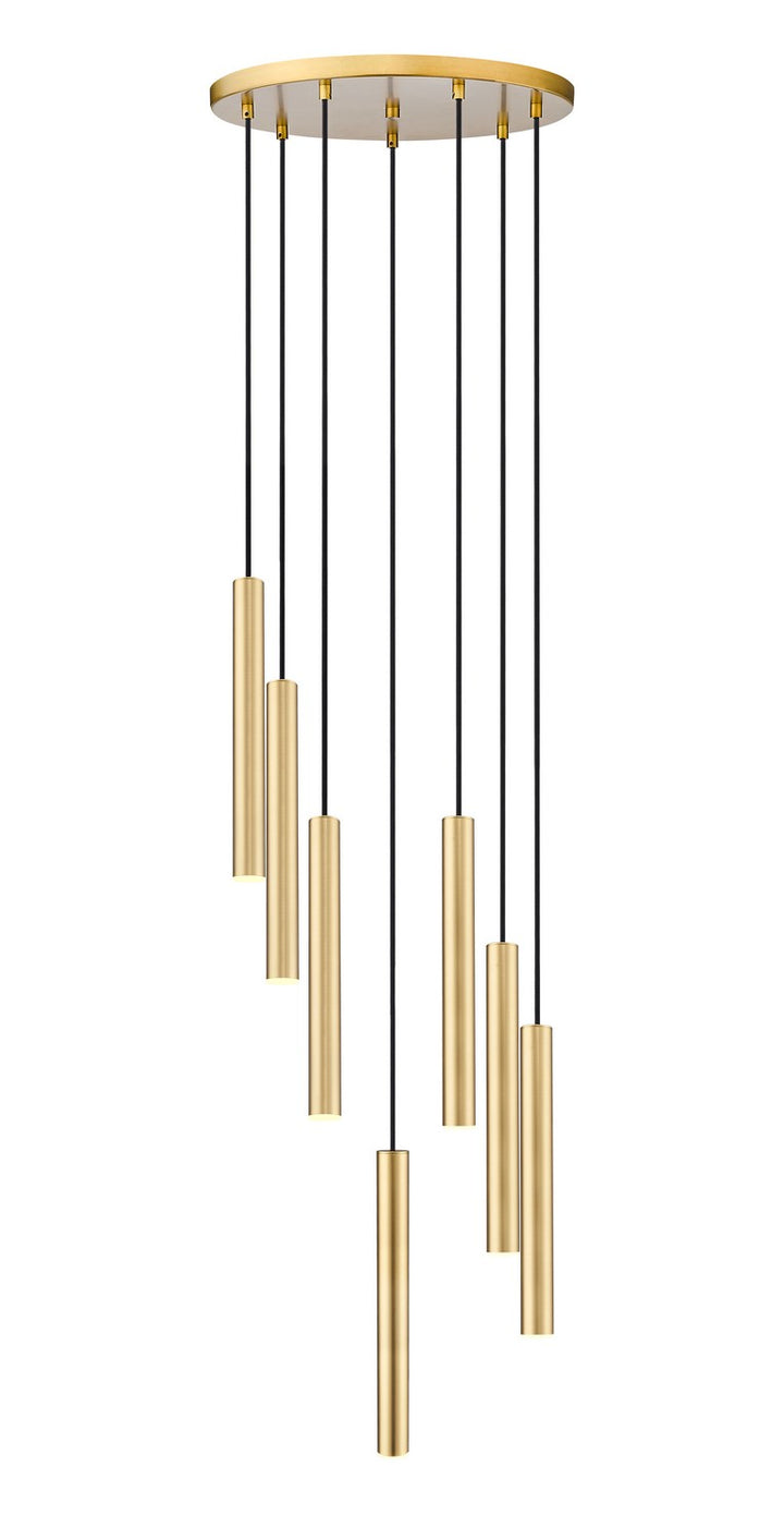Z-Lite Canada - 919MP12-7R-MGLD-LED - LED Chandelier - Forest - Modern Gold
