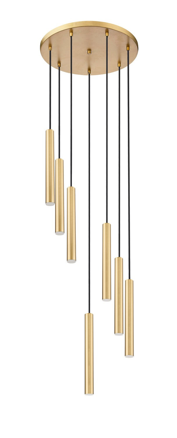 Z-Lite Canada - 919MP12-7R-MGLD-LED - LED Chandelier - Forest - Modern Gold