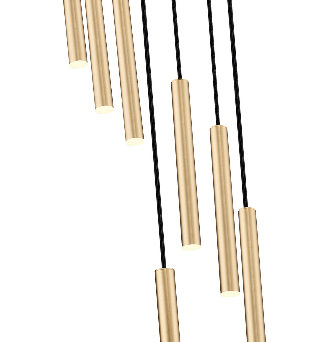 Z-Lite Canada - 919MP12-7R-MGLD-LED - LED Chandelier - Forest - Modern Gold