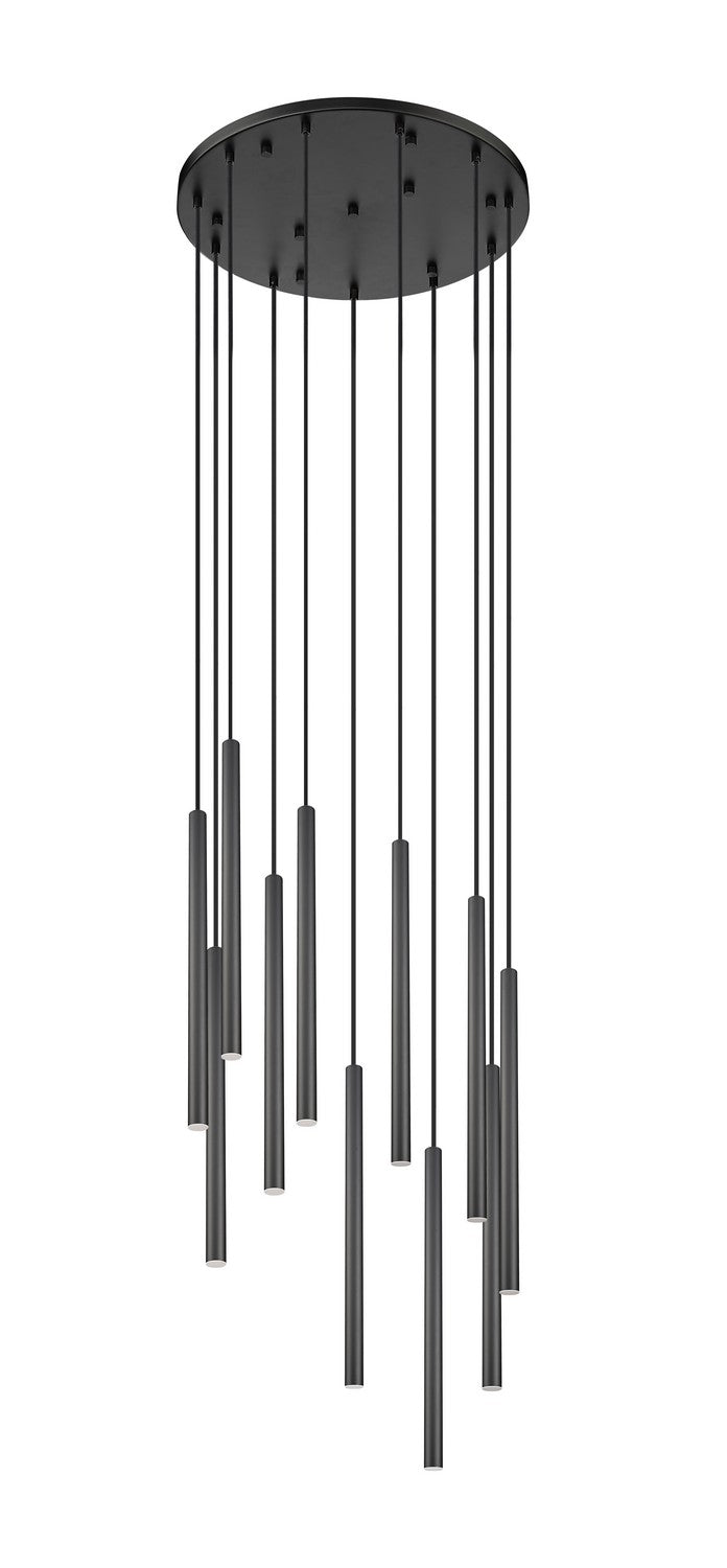Z-Lite Canada - 919MP24-11R-MB-LED - LED Chandelier - Forest - Matte Black
