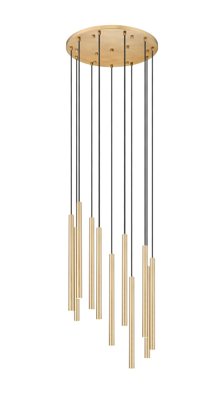 Z-Lite Canada - 919MP24-11R-MGLD-LED - LED Chandelier - Forest - Modern Gold