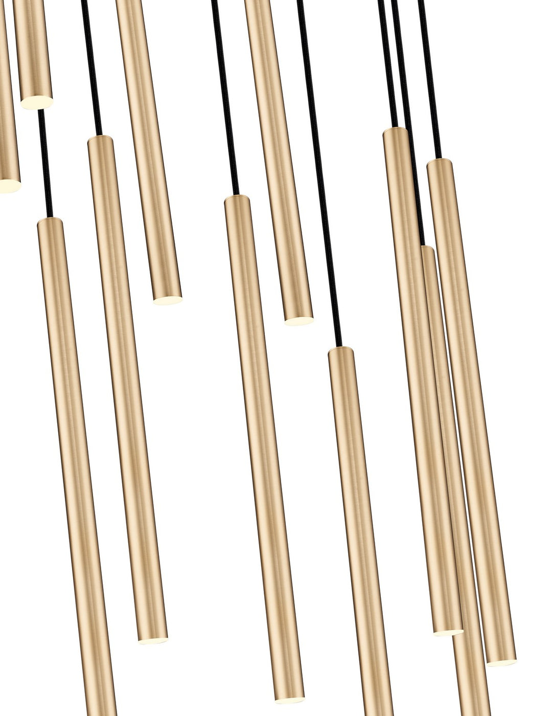 Z-Lite Canada - 919MP24-11R-MGLD-LED - LED Chandelier - Forest - Modern Gold