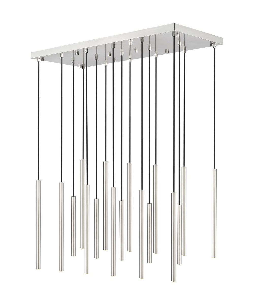 Z-Lite Canada - 919MP24-17L-BN-LED - LED Linear Chandelier - Forest - Brushed Nickel