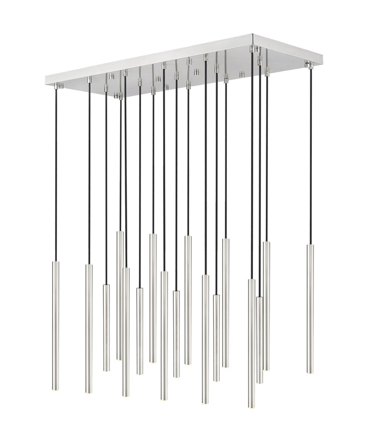 Z-Lite Canada - 919MP24-17L-BN-LED - LED Linear Chandelier - Forest - Brushed Nickel