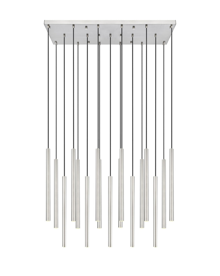 Z-Lite Canada - 919MP24-17L-BN-LED - LED Linear Chandelier - Forest - Brushed Nickel