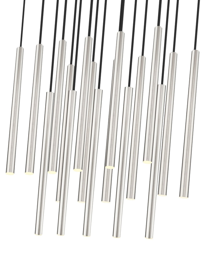 Z-Lite Canada - 919MP24-17L-BN-LED - LED Linear Chandelier - Forest - Brushed Nickel