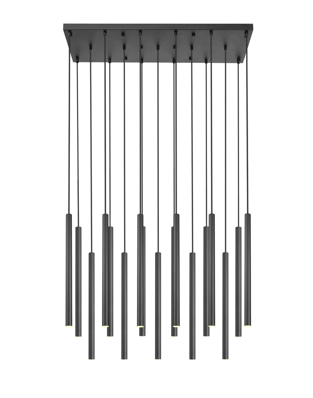 Z-Lite Canada - 919MP24-17L-MB-LED - LED Linear Chandelier - Forest - Matte Black