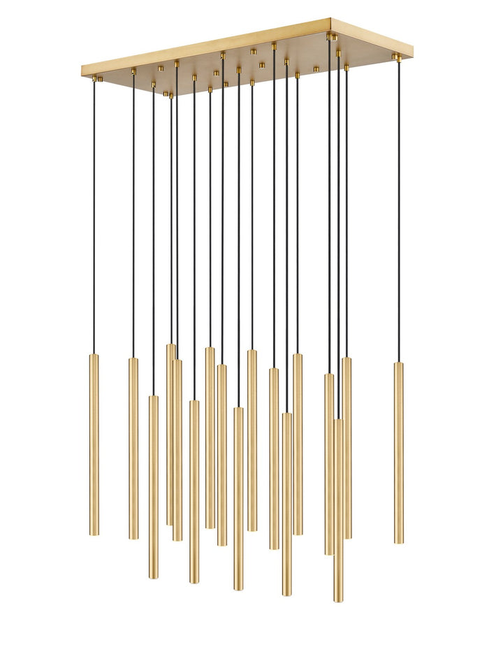 Z-Lite Canada - 919MP24-17L-MGLD-LED - LED Linear Chandelier - Forest - Modern Gold
