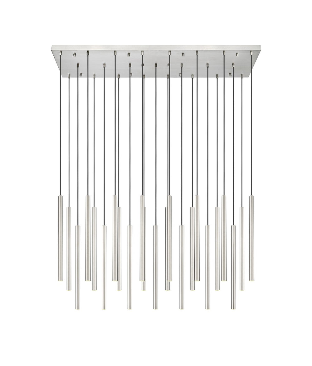 Z-Lite Canada - 919MP24-23L-BN-LED - LED Linear Chandelier - Forest - Brushed Nickel