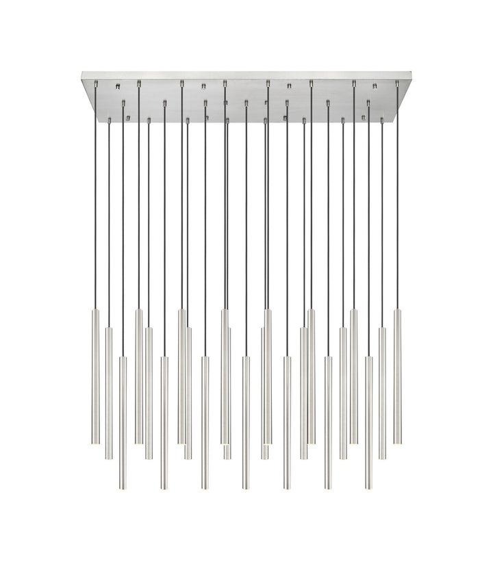 Z-Lite Canada - 919MP24-23L-BN-LED - LED Linear Chandelier - Forest - Brushed Nickel