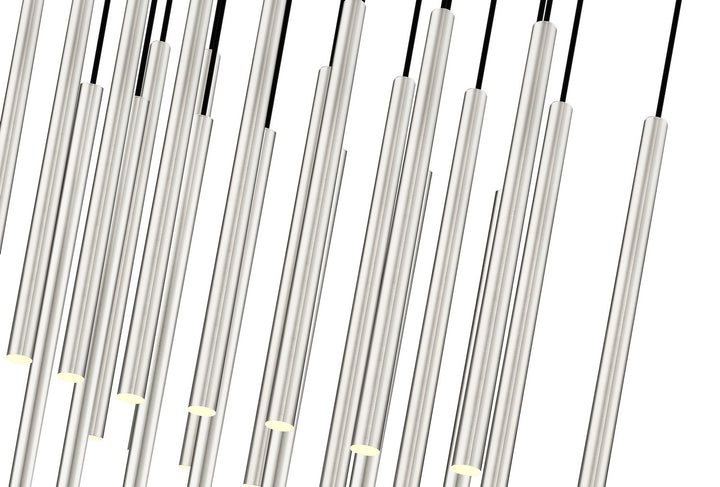 Z-Lite Canada - 919MP24-23L-BN-LED - LED Linear Chandelier - Forest - Brushed Nickel