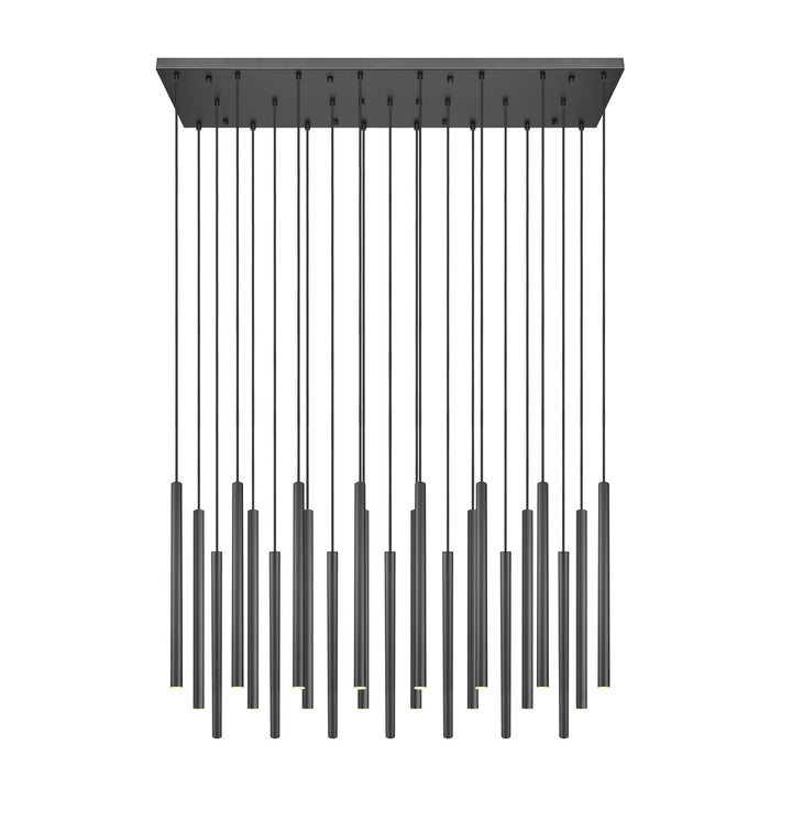 Z-Lite Canada - 919MP24-23L-MB-LED - LED Linear Chandelier - Forest - Matte Black