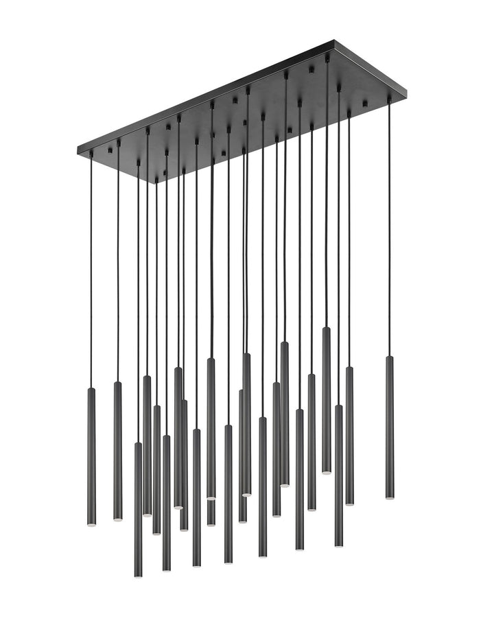 Z-Lite Canada - 919MP24-23L-MB-LED - LED Linear Chandelier - Forest - Matte Black
