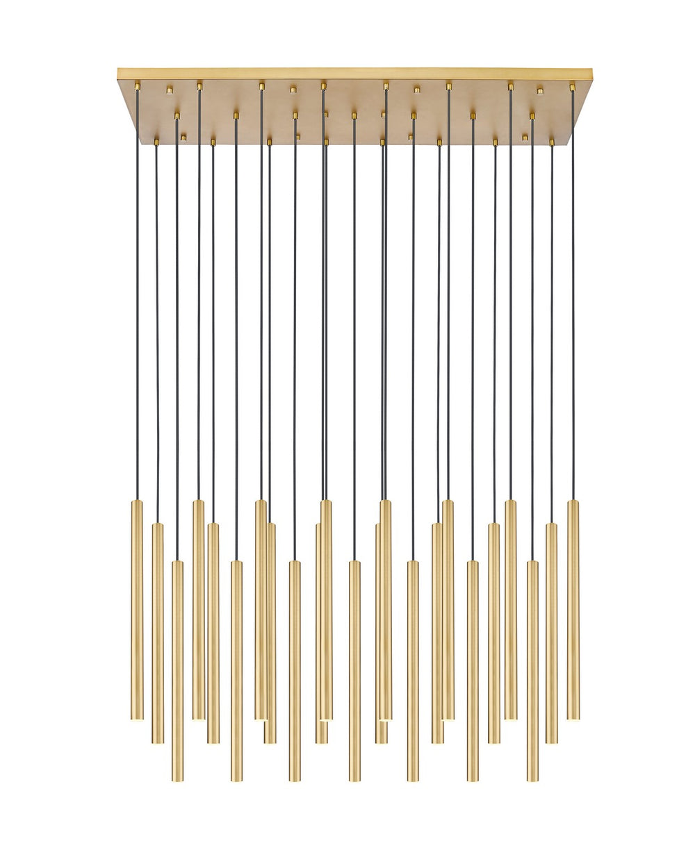 Z-Lite Canada - 919MP24-23L-MGLD-LED - LED Linear Chandelier - Forest - Modern Gold