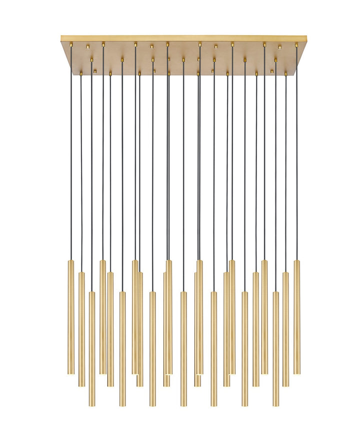 Z-Lite Canada - 919MP24-23L-MGLD-LED - LED Linear Chandelier - Forest - Modern Gold