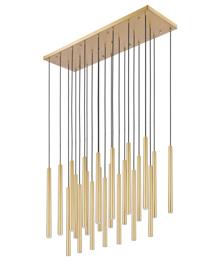 Z-Lite Canada - 919MP24-23L-MGLD-LED - LED Linear Chandelier - Forest - Modern Gold
