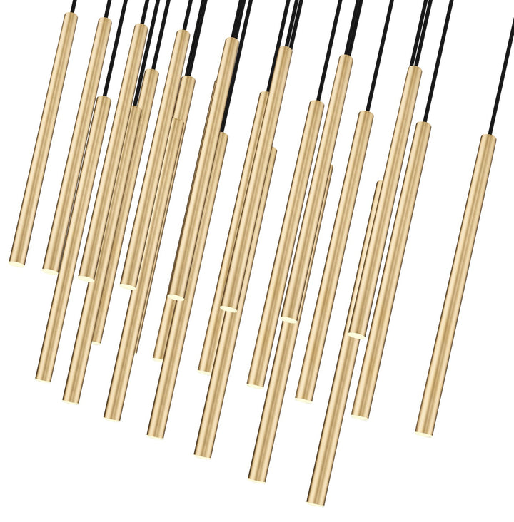Z-Lite Canada - 919MP24-23L-MGLD-LED - LED Linear Chandelier - Forest - Modern Gold