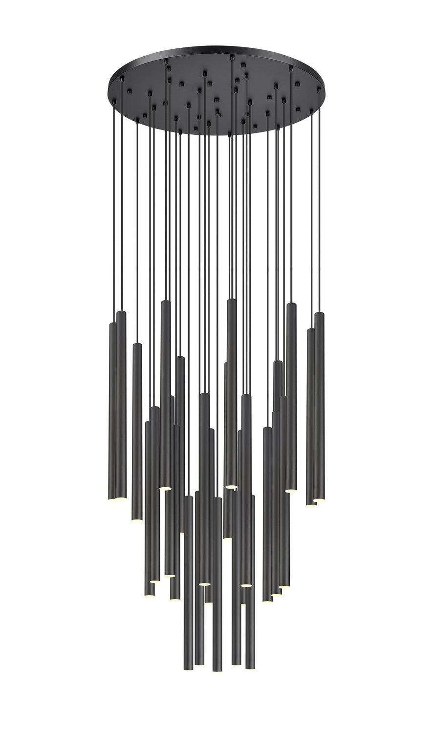 Z-Lite Canada - 919MP24-27R-MB-LED - LED Chandelier - Forest - Matte Black